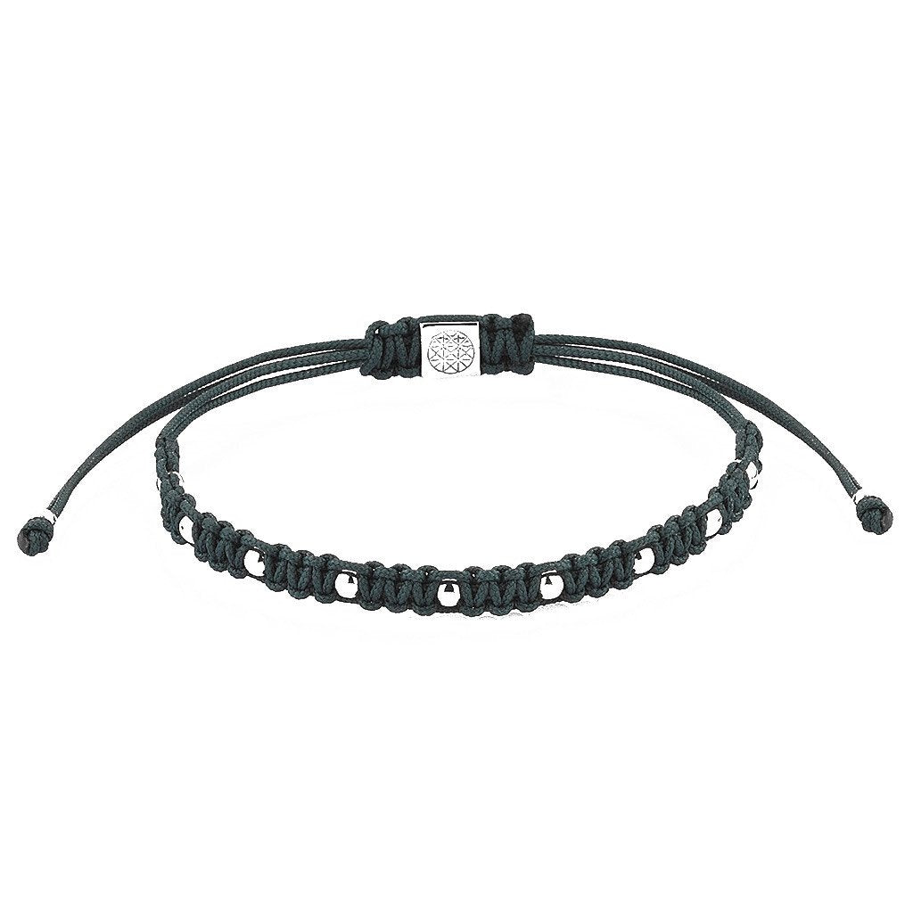 9 Balls Macrame - Silver