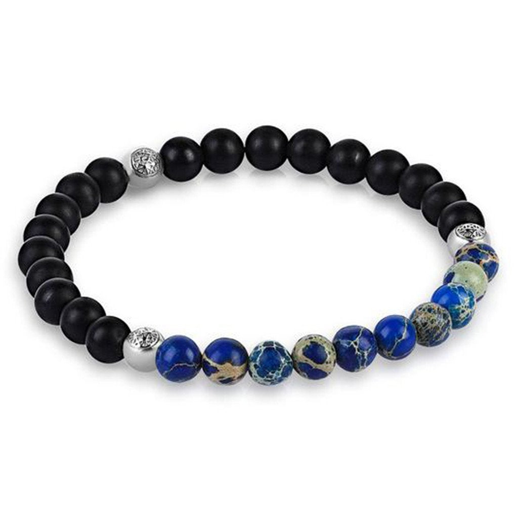 Agate Beaded Bracelet - Micro