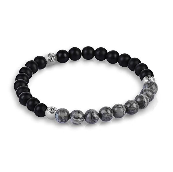 Agate Beaded Bracelet - Micro