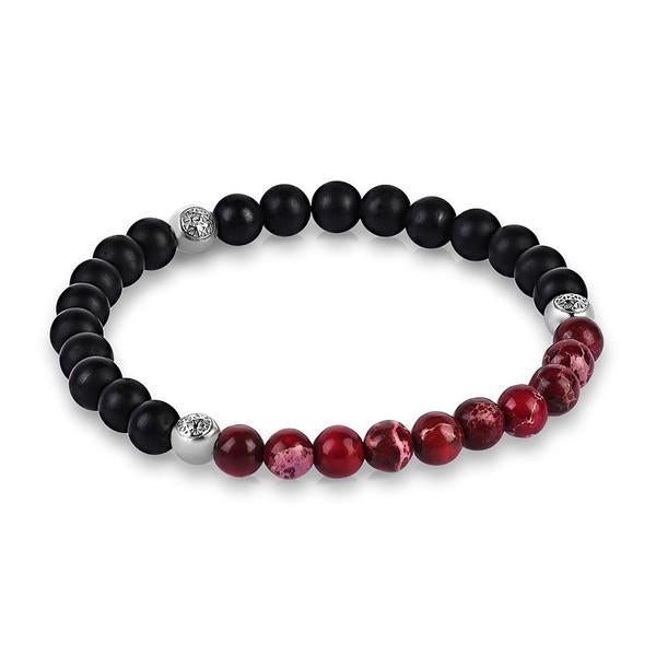 Agate Beaded Bracelet - Micro