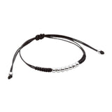 7 Balls Macrame - Silver