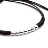 7 Balls Macrame - Silver