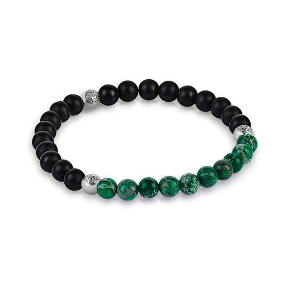 Agate Beaded Bracelet - Micro