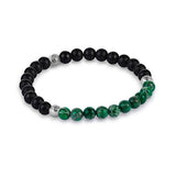 Agate Beaded Bracelet - Micro