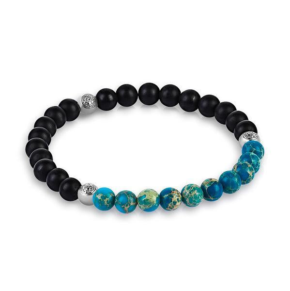 Agate Beaded Bracelet - Micro