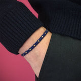 9 Balls Macrame - Silver