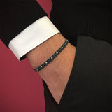 9 Balls Macrame - Silver