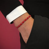 9 Balls Macrame - Silver
