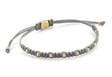 9 Balls Macrame - Silver