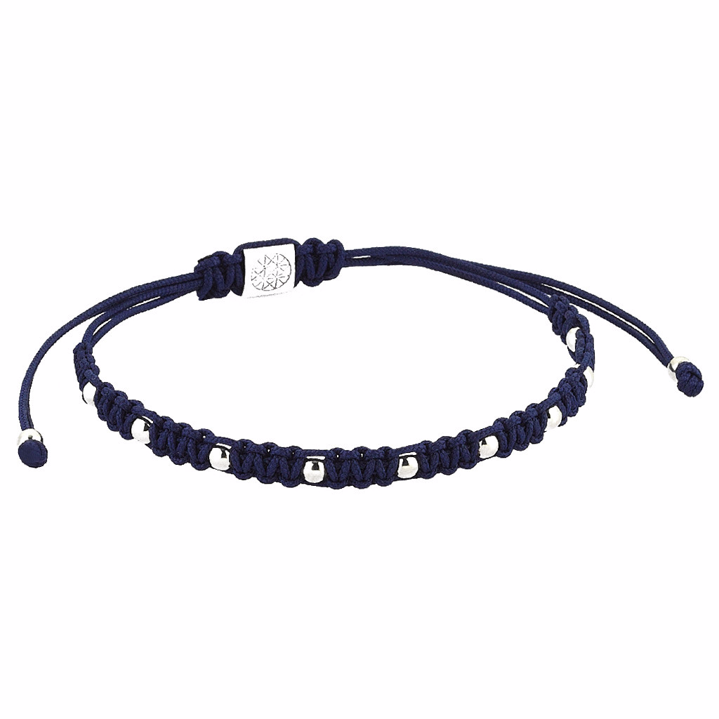 9 Balls Macrame - Silver