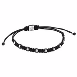 9 Balls Macrame - Silver